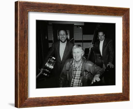 Bobby Worth, Brian Dee and Mario Castronari at Lansdowne Studios, Holland Par-Denis Williams-Framed Photographic Print