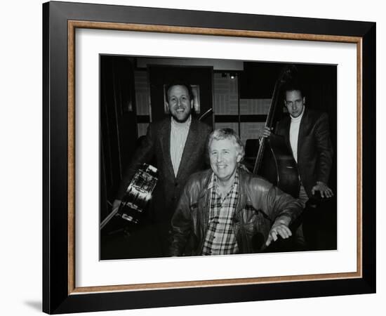 Bobby Worth, Brian Dee and Mario Castronari at Lansdowne Studios, Holland Par-Denis Williams-Framed Photographic Print