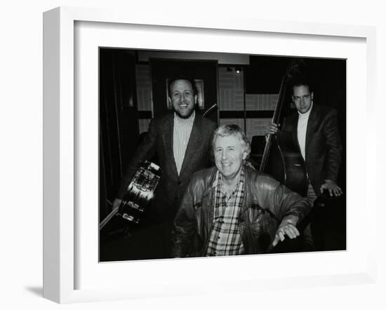 Bobby Worth, Brian Dee and Mario Castronari at Lansdowne Studios, Holland Par-Denis Williams-Framed Photographic Print