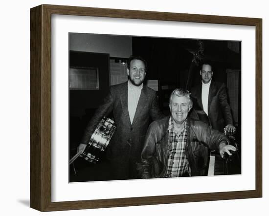 Bobby Worth, Brian Dee and Mario Castronari at Lansdowne Studios, Holland-Denis Williams-Framed Photographic Print