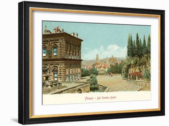 Boboli Gardens, Florence, Italy-null-Framed Art Print