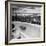 Bobsled Racing by on a Big Vendleboe Curve During the Winter Olympics-Nat Farbman-Framed Premium Photographic Print