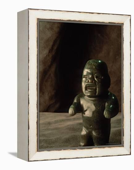 Boca Baby, Olmec, Jade, National Museum of Anthropology and History, Mexico City, Mexico-Kenneth Garrett-Framed Premier Image Canvas