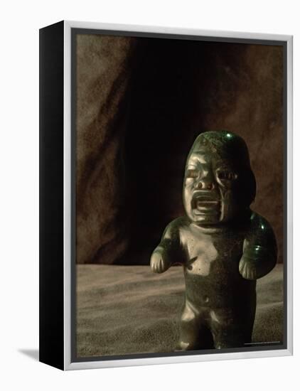 Boca Baby, Olmec, Jade, National Museum of Anthropology and History, Mexico City, Mexico-Kenneth Garrett-Framed Premier Image Canvas