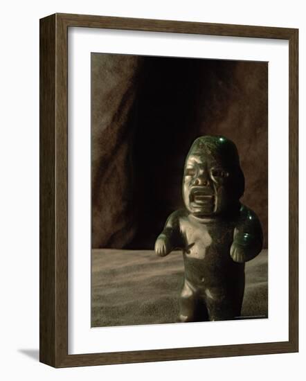 Boca Baby, Olmec, Jade, National Museum of Anthropology and History, Mexico City, Mexico-Kenneth Garrett-Framed Photographic Print