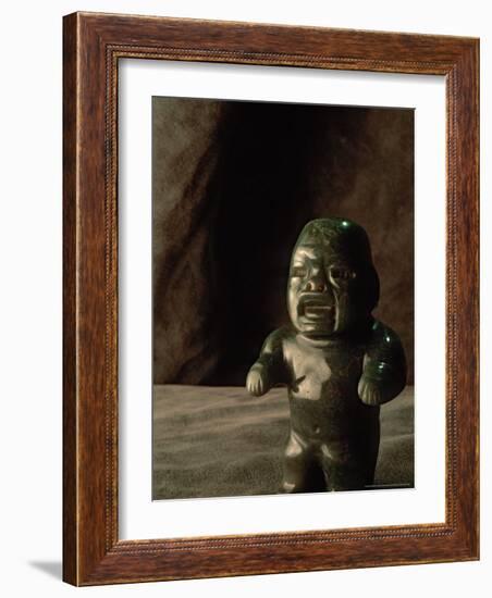 Boca Baby, Olmec, Jade, National Museum of Anthropology and History, Mexico City, Mexico-Kenneth Garrett-Framed Photographic Print