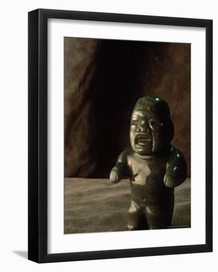 Boca Baby, Olmec, Jade, National Museum of Anthropology and History, Mexico City, Mexico-Kenneth Garrett-Framed Photographic Print