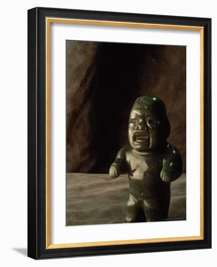 Boca Baby, Olmec, Jade, National Museum of Anthropology and History, Mexico City, Mexico-Kenneth Garrett-Framed Photographic Print