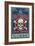 Boca Grande, Florida - Gasparilla Skull and Crossbones-Lantern Press-Framed Art Print