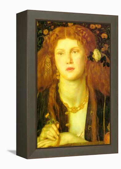 Bocca Baciata; the Kissed Mouth-Dante Gabriel Rossetti-Framed Stretched Canvas