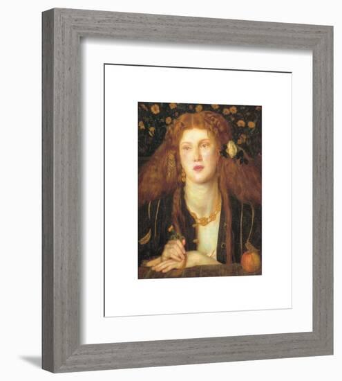 Bocca Baciata-Dante Gabriel Rossetti-Framed Premium Giclee Print