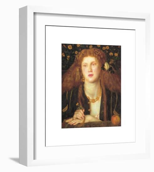 Bocca Baciata-Dante Gabriel Rossetti-Framed Premium Giclee Print