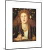 Bocca Baciata-Dante Gabriel Rossetti-Mounted Premium Giclee Print