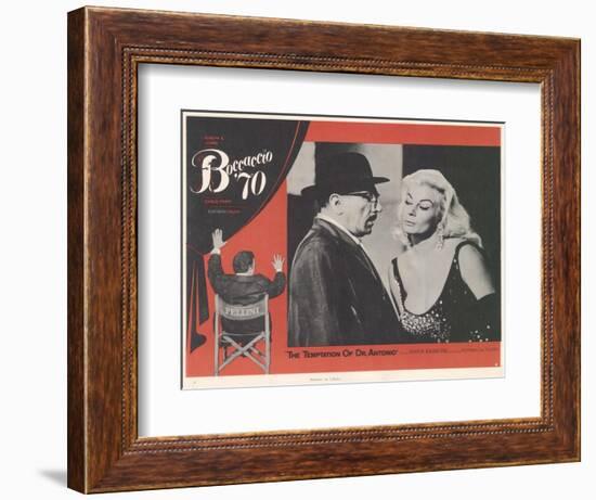 Boccaccio 70, 1962-null-Framed Premium Giclee Print