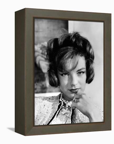 Boccaccio '70, Romy Schneider Wearing Chanel, 1962-null-Framed Stretched Canvas