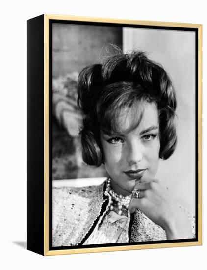 Boccaccio '70, Romy Schneider Wearing Chanel, 1962-null-Framed Stretched Canvas