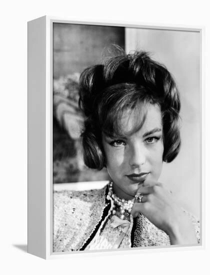 Boccaccio '70, Romy Schneider Wearing Chanel, 1962-null-Framed Stretched Canvas