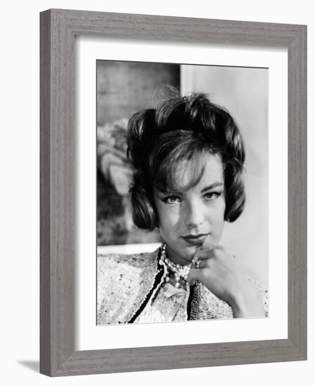 Boccaccio '70, Romy Schneider Wearing Chanel, 1962-null-Framed Photo