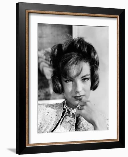 Boccaccio '70, Romy Schneider Wearing Chanel, 1962-null-Framed Photo