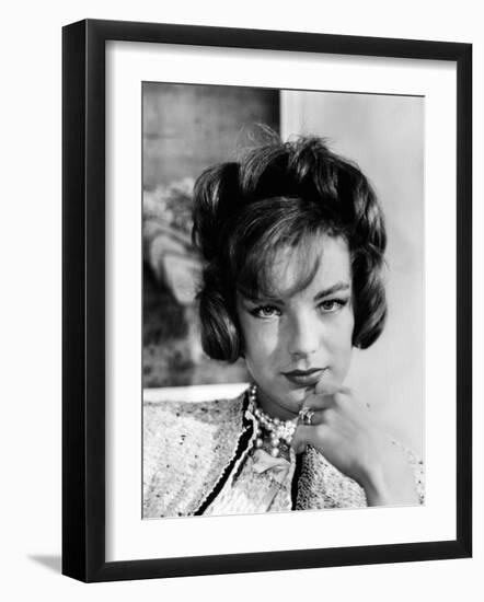 Boccaccio '70, Romy Schneider Wearing Chanel, 1962-null-Framed Photo