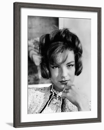 Boccaccio '70, Romy Schneider Wearing Chanel, 1962--Framed Photo