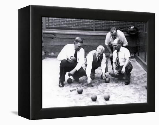 Bocce Balls, Philadelphia, Pennsylvania-null-Framed Stretched Canvas