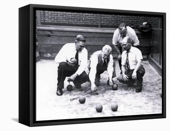 Bocce Balls, Philadelphia, Pennsylvania-null-Framed Stretched Canvas