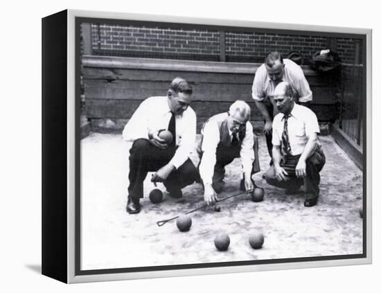 Bocce Balls, Philadelphia, Pennsylvania-null-Framed Stretched Canvas