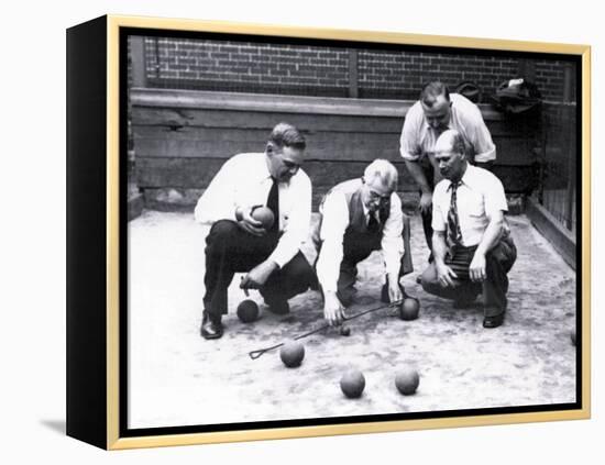 Bocce Balls, Philadelphia, Pennsylvania-null-Framed Stretched Canvas