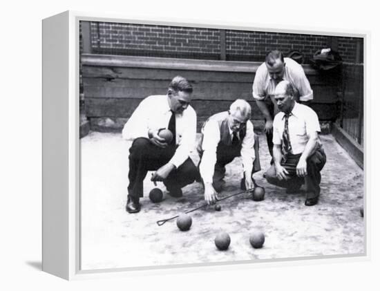 Bocce Balls, Philadelphia, Pennsylvania-null-Framed Stretched Canvas