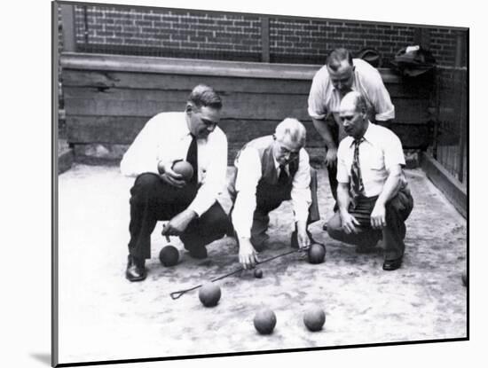 Bocce Balls, Philadelphia, Pennsylvania-null-Mounted Photo