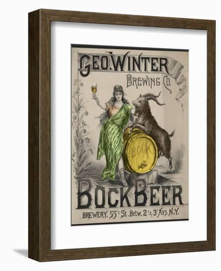 Bockbeer Green-null-Framed Giclee Print