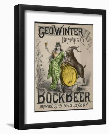 Bockbeer Green-null-Framed Giclee Print