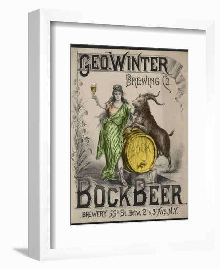 Bockbeer Green-null-Framed Giclee Print