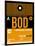 BOD Bordeaux Luggage Tag II-NaxArt-Mounted Art Print