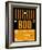 BOD Bordeaux Luggage Tag II-NaxArt-Framed Art Print