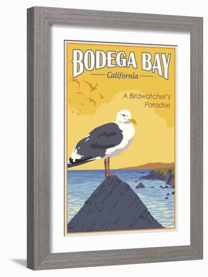 Bodega Bay-Steve Thomas-Framed Giclee Print