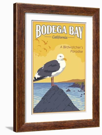 Bodega Bay-Steve Thomas-Framed Giclee Print