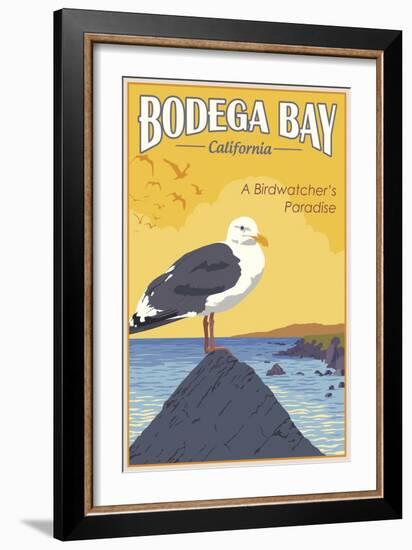 Bodega Bay-Steve Thomas-Framed Giclee Print