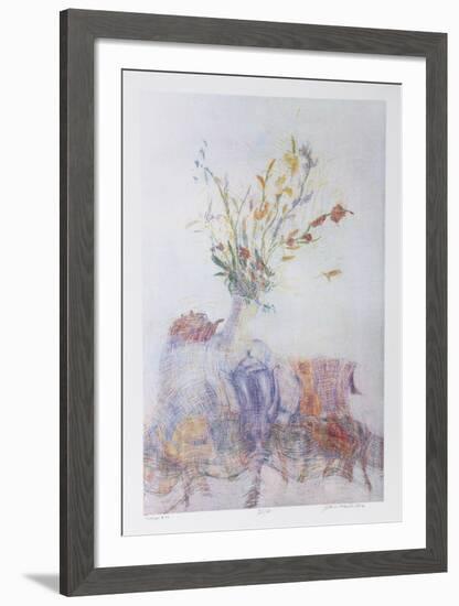 Bodegon 36-Juan Gomez Quiroz-Framed Collectable Print
