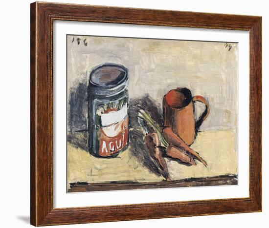 Bodegon con Zanahorias-Joaquin Torres-Garcia-Framed Giclee Print