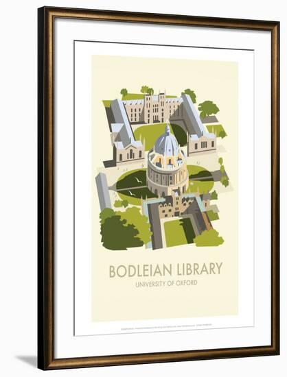 Bodelein Library Exterior - Dave Thompson Contemporary Travel Print-Dave Thompson-Framed Giclee Print
