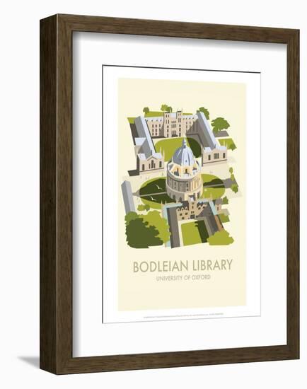 Bodelein Library Exterior - Dave Thompson Contemporary Travel Print-Dave Thompson-Framed Giclee Print