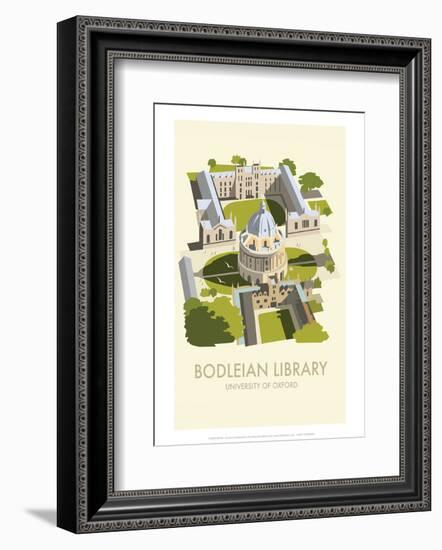 Bodelein Library Exterior - Dave Thompson Contemporary Travel Print-Dave Thompson-Framed Giclee Print