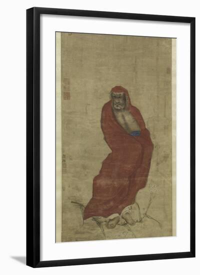 Bodhidharma Crossing the Yangzi-Hui Yan-Framed Giclee Print