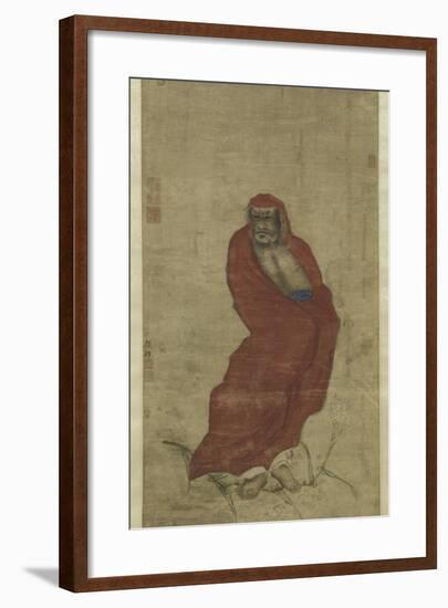 Bodhidharma Crossing the Yangzi-Hui Yan-Framed Giclee Print