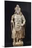 Bodhisattva, Grey Shale Greek-Style Buddhist Statue, from Peshawar Region, Pakistan-null-Mounted Giclee Print