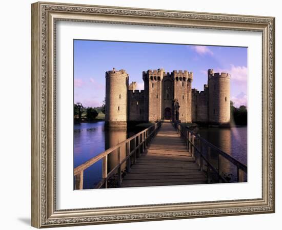 Bodiam Castle, East Sussex, England, United Kingdom-Kathy Collins-Framed Photographic Print