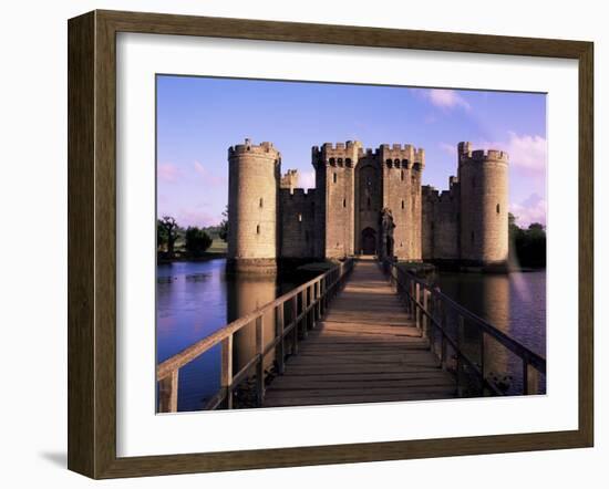 Bodiam Castle, East Sussex, England, United Kingdom-Kathy Collins-Framed Photographic Print