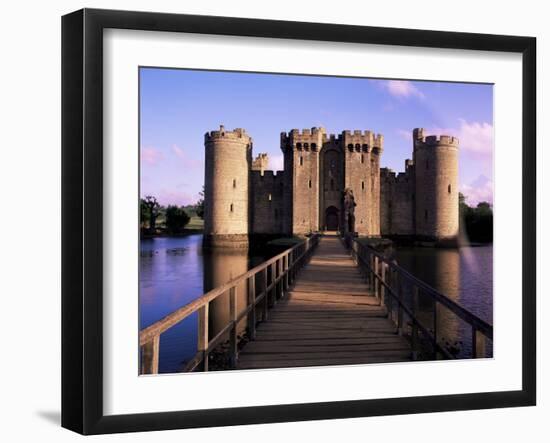 Bodiam Castle, East Sussex, England, United Kingdom-Kathy Collins-Framed Photographic Print